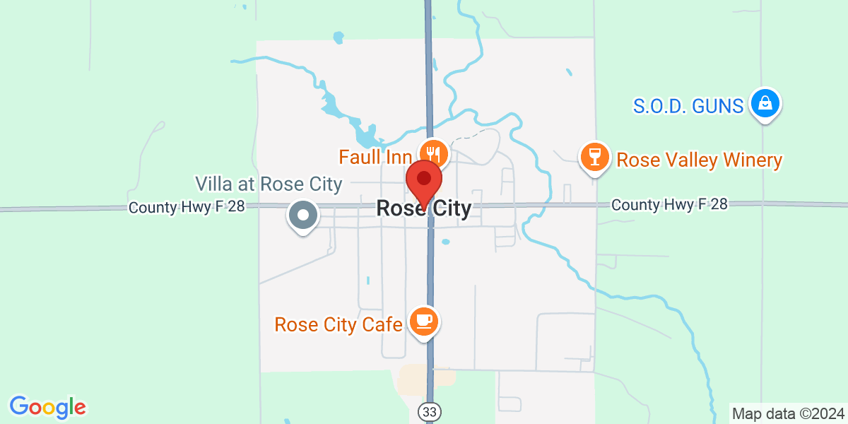 Map of Ogemaw District Library (Rose City)